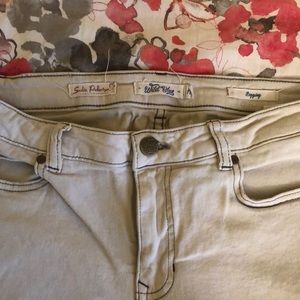 Wild Blue Cream Jeans